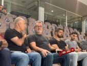 “ميكالى” يشاهد مباراة البنك الاهلى