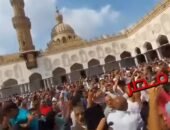 شاهد بالفيديو … وقفة بالازهر الشريف  لمناصرة الأقصى