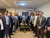 وفد نقابة محامي جنوب الجيزة يزور شركة التميز للمحاماة ويبحث سبل التعاون المشترك