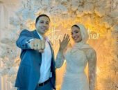 “مجلة مصر” تهنئ الرائد طيار محمد حازم جلال والدكتورة رنا حجاب في أجواء من البهجة