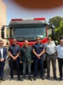 بشري سارة لسكان الشروق والمستثمرين .. تسلم سيارة الإطفاء الجديدة إلى قسم الحماية المدنية