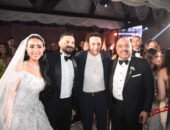 مصطفى قمر وبوسي يحييان حفل زفاف ملك مجدي وأحمد البكري بحضور نخبة من رجال الأعمال