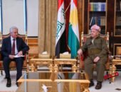 بارزاني يجتمع مع الهيئة الرئاسية للمجلس الوطني الكوردي في سوريا