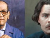 مكسيم جوركي ونجيب محفوظ في ندوة بمعرض الكتاب