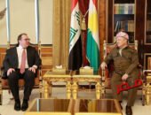 بارزاني يستقبل القائم بأعمال السفارة الأمريكية في العراق