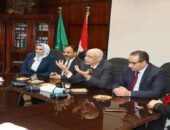 إشادة رسمية بإنجاز جديد: رئيس جامعة المنوفية يلتقي أطقم معهد الكبد القومي بعد الحصول على الاعتماد الكامل