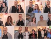 رانيا فريد شوقي وداليا البحيري ولقاء الخميسي في معرض أحمد فريد “بناء الإنسانية”| صور