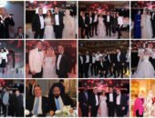 العسيلي ولورديانا يشعلان حفل زفاف نجل رجل الأعمال فاخر السعدي