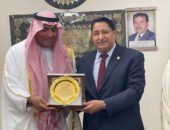 تكريم الخبير الزراعي السعودي خالد العبيد في ‏جامعة الأزهر
