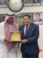 تكريم الخبير الزراعي السعودي خالد العبيد في ‏جامعة الأزهر