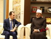 مفتي الجمهورية ووزير أوقاف كردستان يناقشان تعزيز التعاون المشترك ونشر التسامح والوسطية