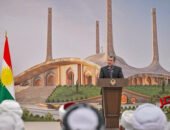 مسرور بارزاني يضع حجر الأساس لأكبر جامع بالشرق الأوسط