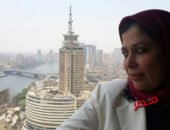 هيثم زينهم رئيس التحرير يهنئ الكاتبة الكبيرة اسماء الحسيني مدير تحرير الاهرام  بعيد ميلادها