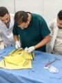 كلية الطب البيطري بجامعة المنوفية الأهلية تنظم برنامجًا تدريبيًا مكثفًا في مهارات وتقنيات خياطة الجروح البيطرية لتنمية المهارات العملية للطلاب