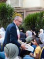 سفارة تركيا في القاهرة تجمع الأسر المصرية والفلسطينية في فعالية تضامنية