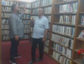 قطاع المسرح يتابع أعمال النظافة والتطهير بكافة قاعات مكتبة القاهرة الكبرى