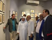 الأمير أحمد بن فيصل يفتتح معرض “الخبيئة” بجاليري ضي الزمالك.. صور