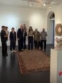 الرئيس النمساوي يقوم بزيارة مفاجئة للمركزالثقافي للفنان النحات العراقي ( حاوي )