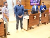 محافظ البحر الأحمر  سدود وبحيرات الحماية تحجز ٢.٤٩ مليون متر مكعب من مياه السيول بمرسى علم والشلاتين.. وتحد من مخاطرها على السكا