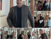 عبد الله نور الدين يقود جولة معرفية لطالبات كليات مختلفة داخل قصر الأميرة سميحة بالزمالك ايمن الشيوي